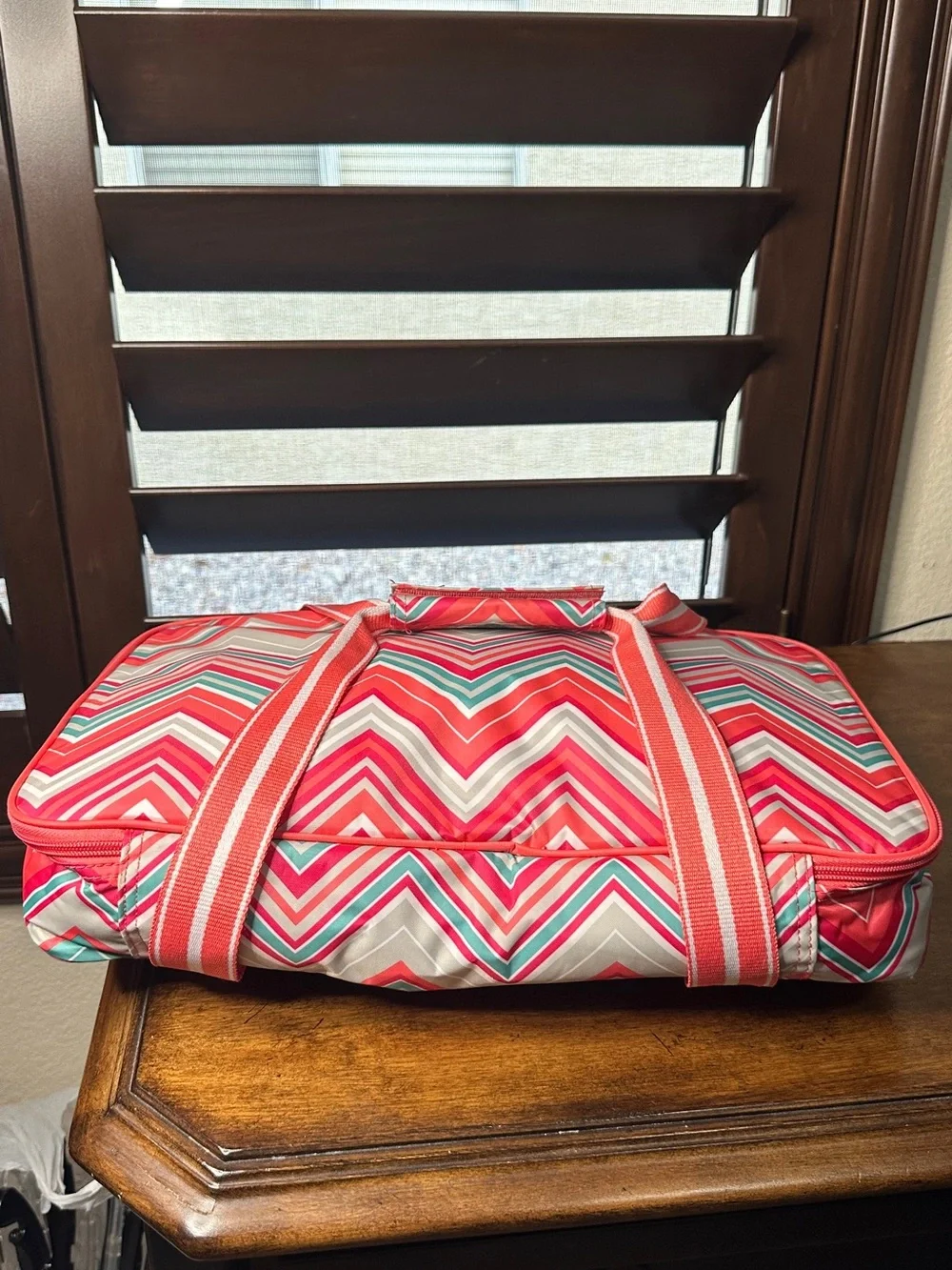 All For Color Metallic Silver Insulated Food Transport Tote